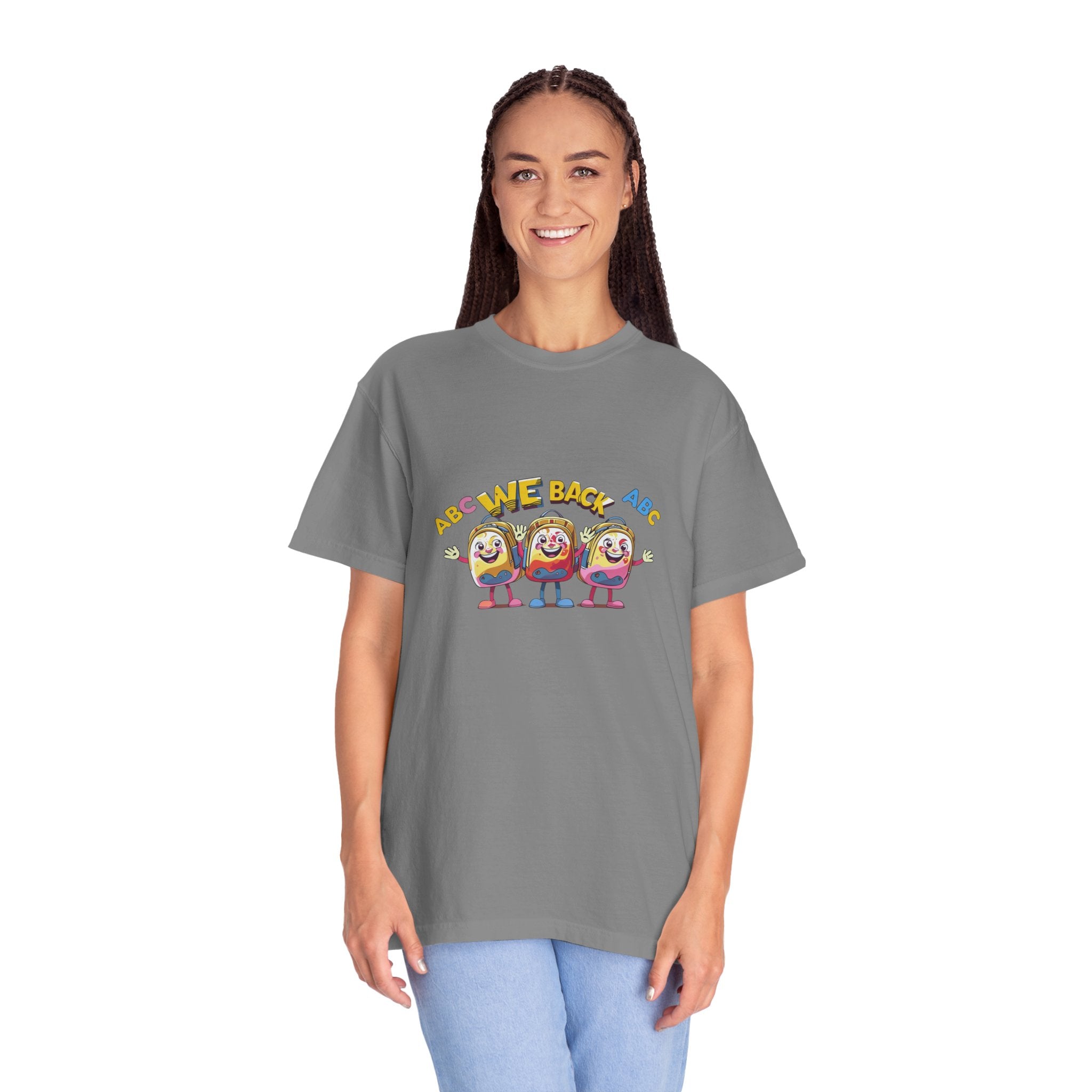 We Back Unisex Garment-Dyed T-shirt