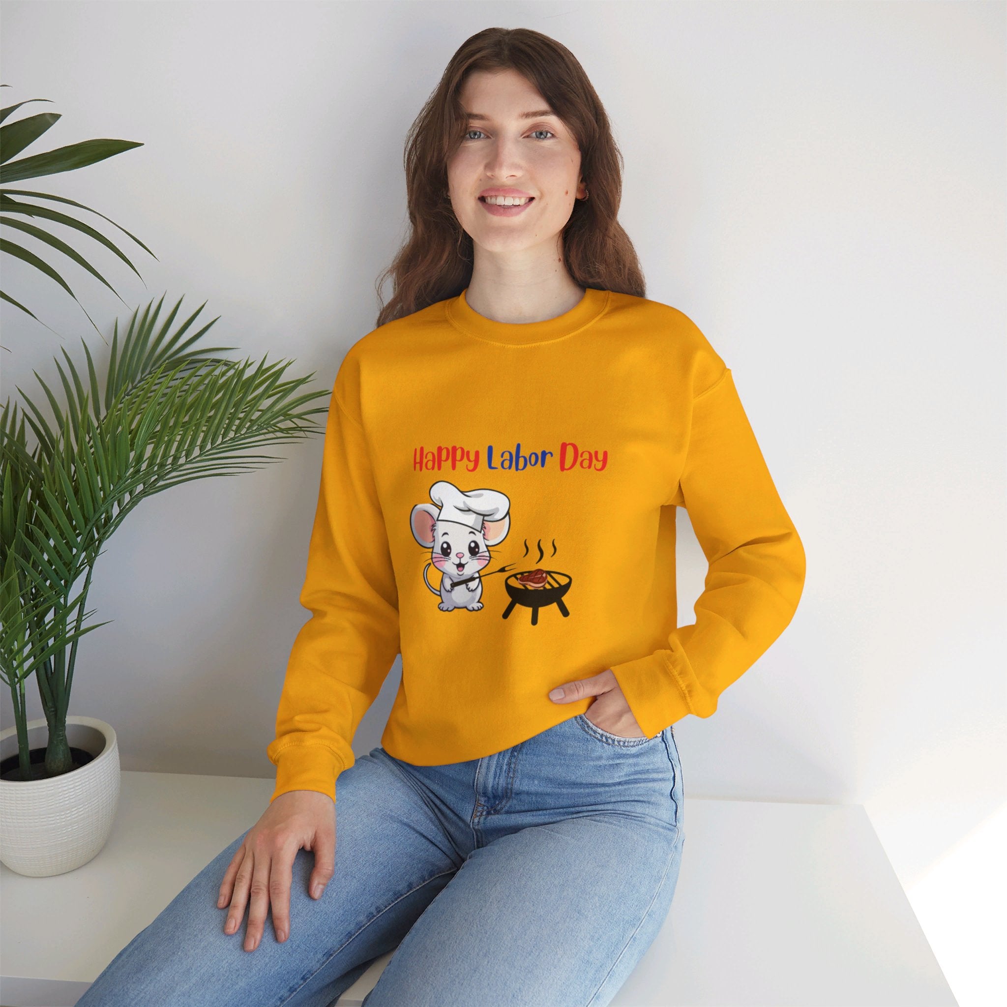 Labor Day Cookout Unisex Heavy Blend™ Crewneck Sweatshirt