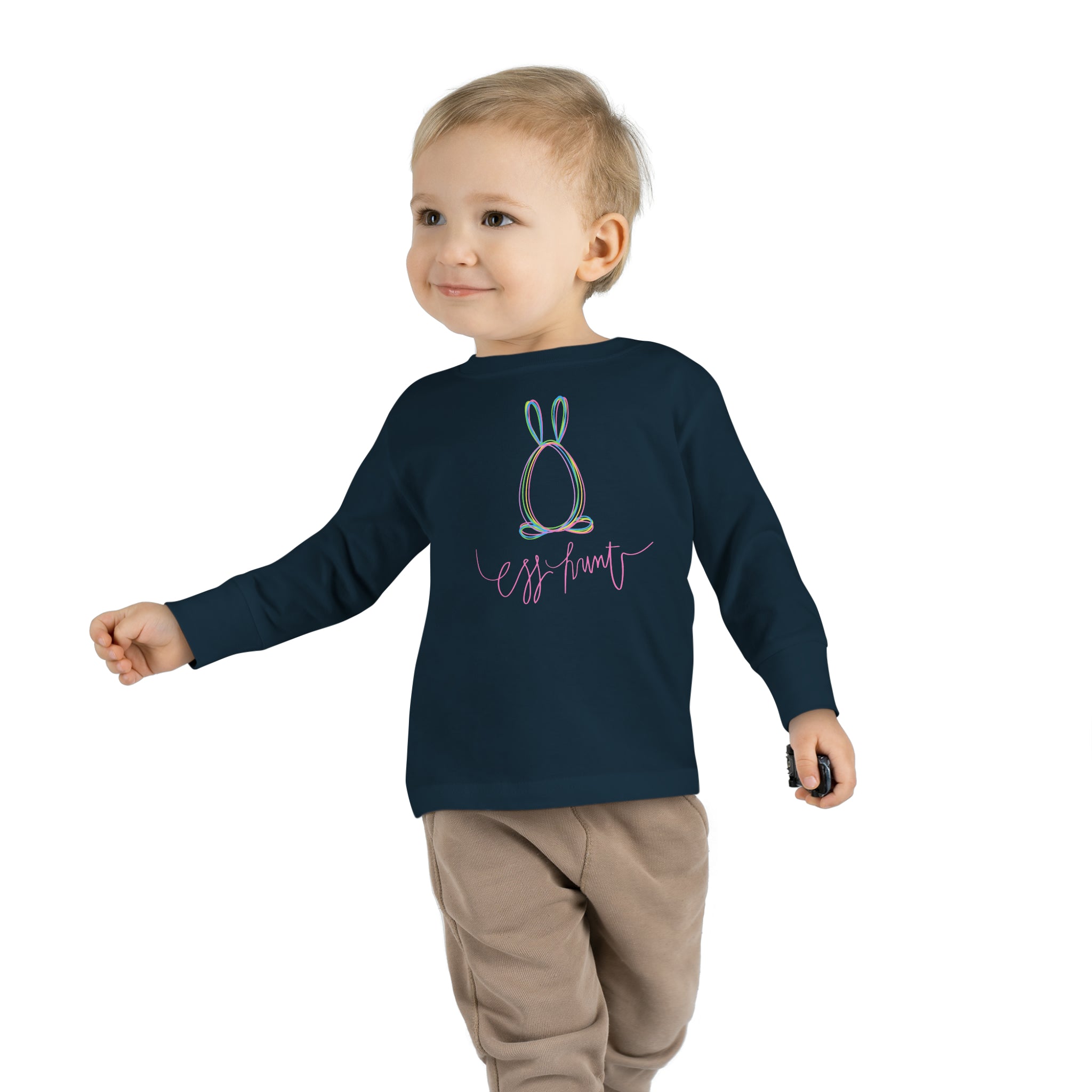 Egg Hunt Toddler Long Sleeve Tee