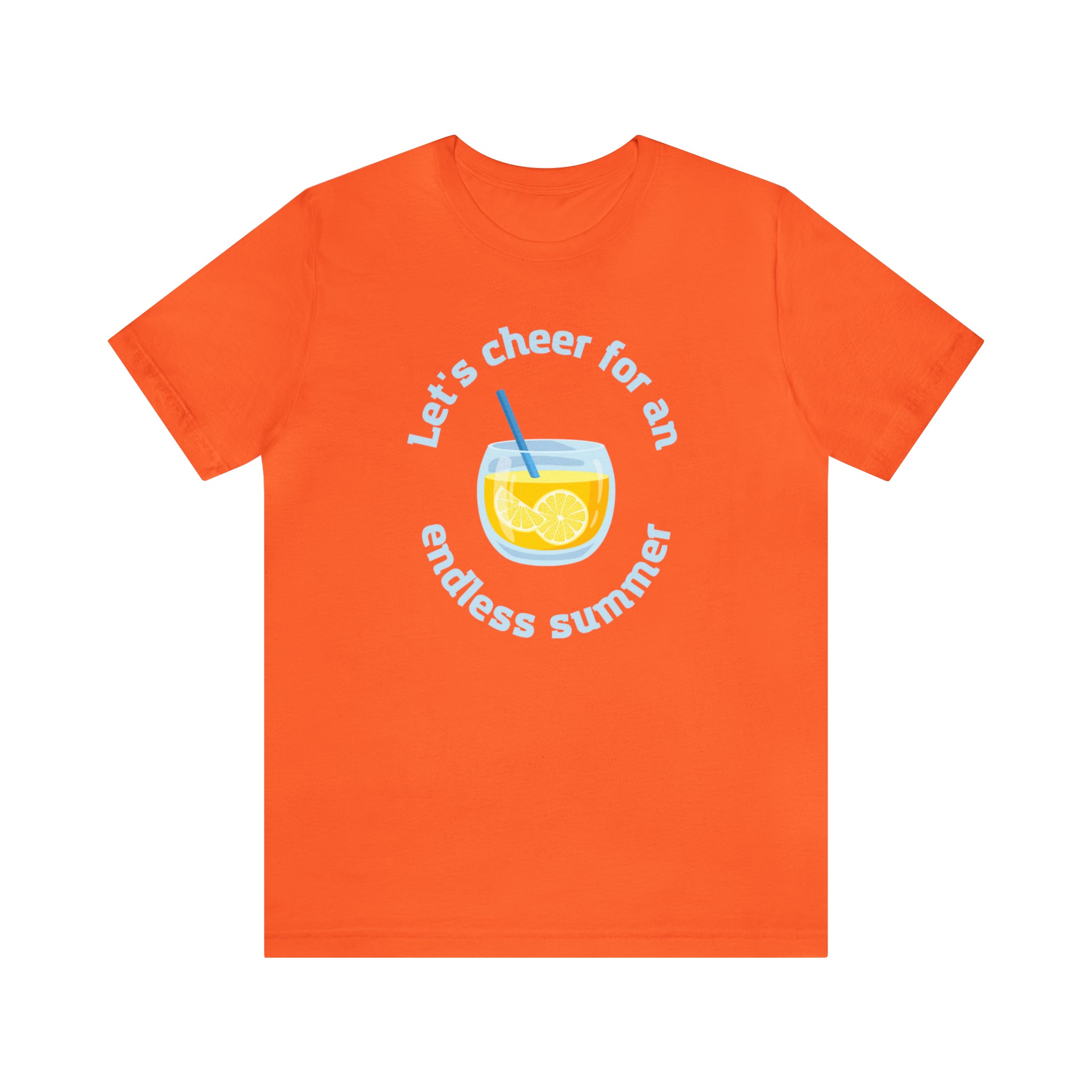 Let's  Cheer For An Endless Summer Unisex Jersey Short Sleeve Tee