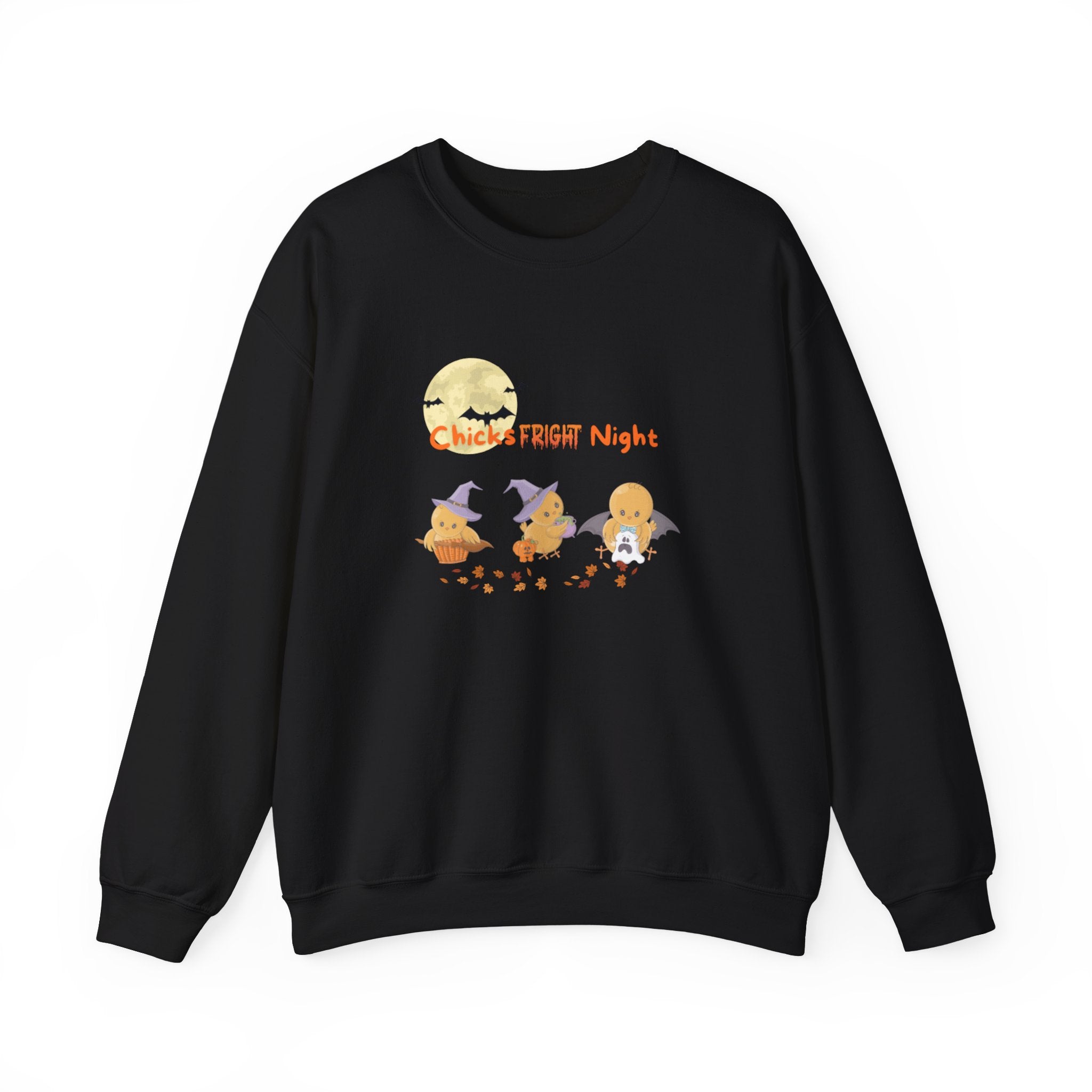 Chicks Fright Night Unisex Heavy Blend™ Crewneck Sweatshirt