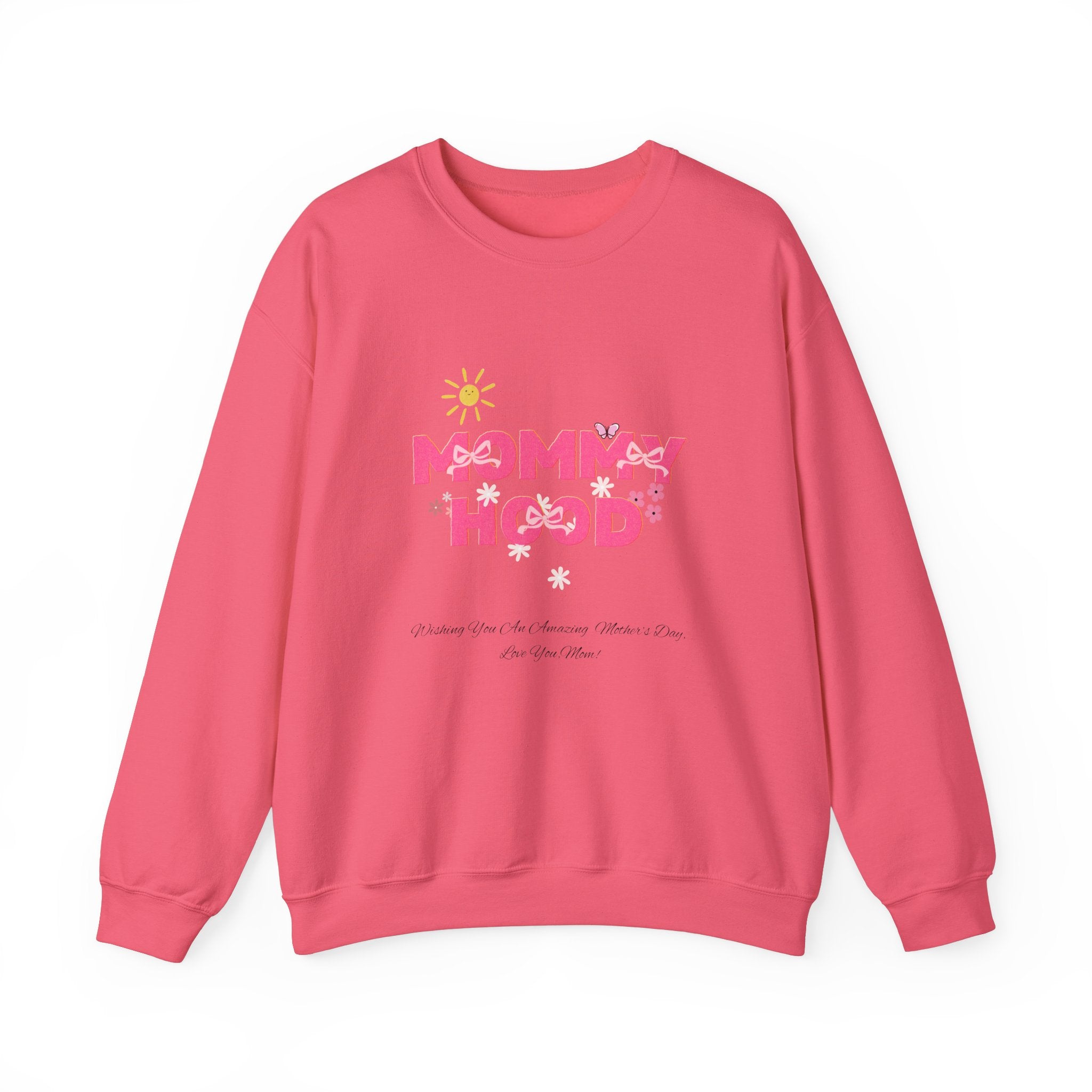Mommy Hood Unisex Crewneck Sweatshirt