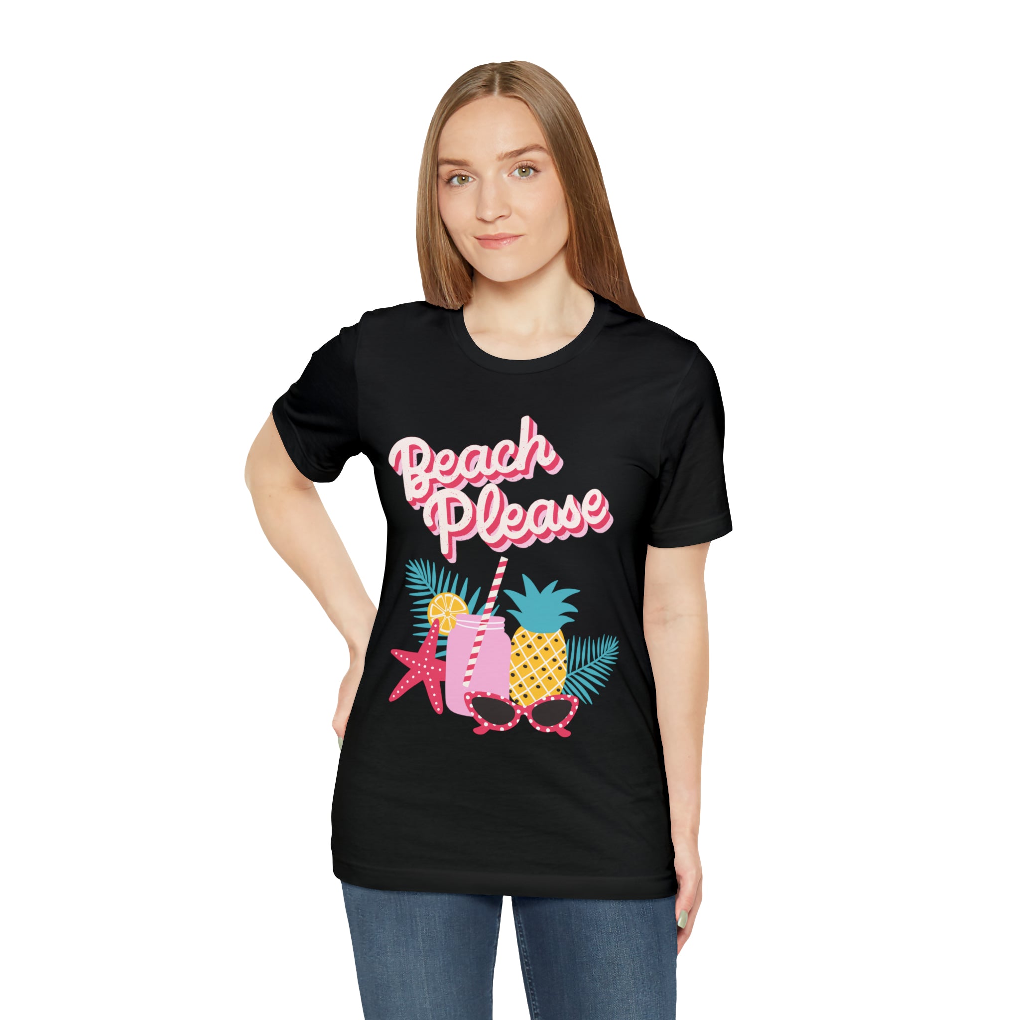 Beach Please Unisex Jersey Short Sleeve Tee