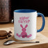 Happy Bunny Day Accent Coffee Mug, 11oz