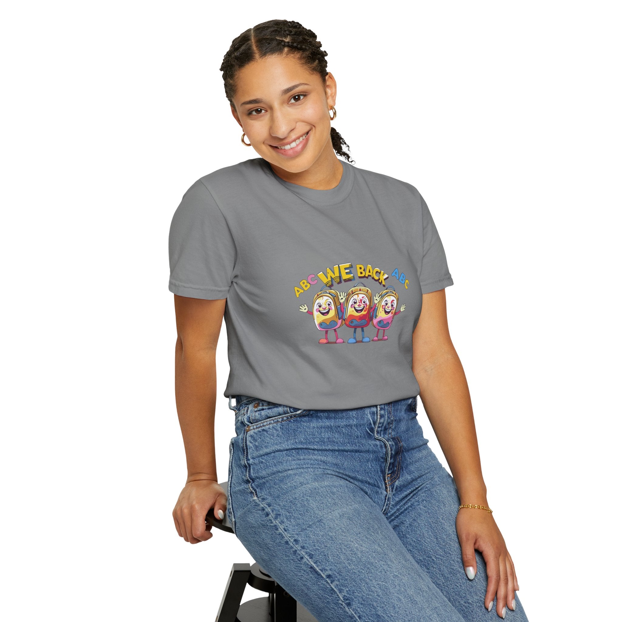We Back Unisex Garment-Dyed T-shirt