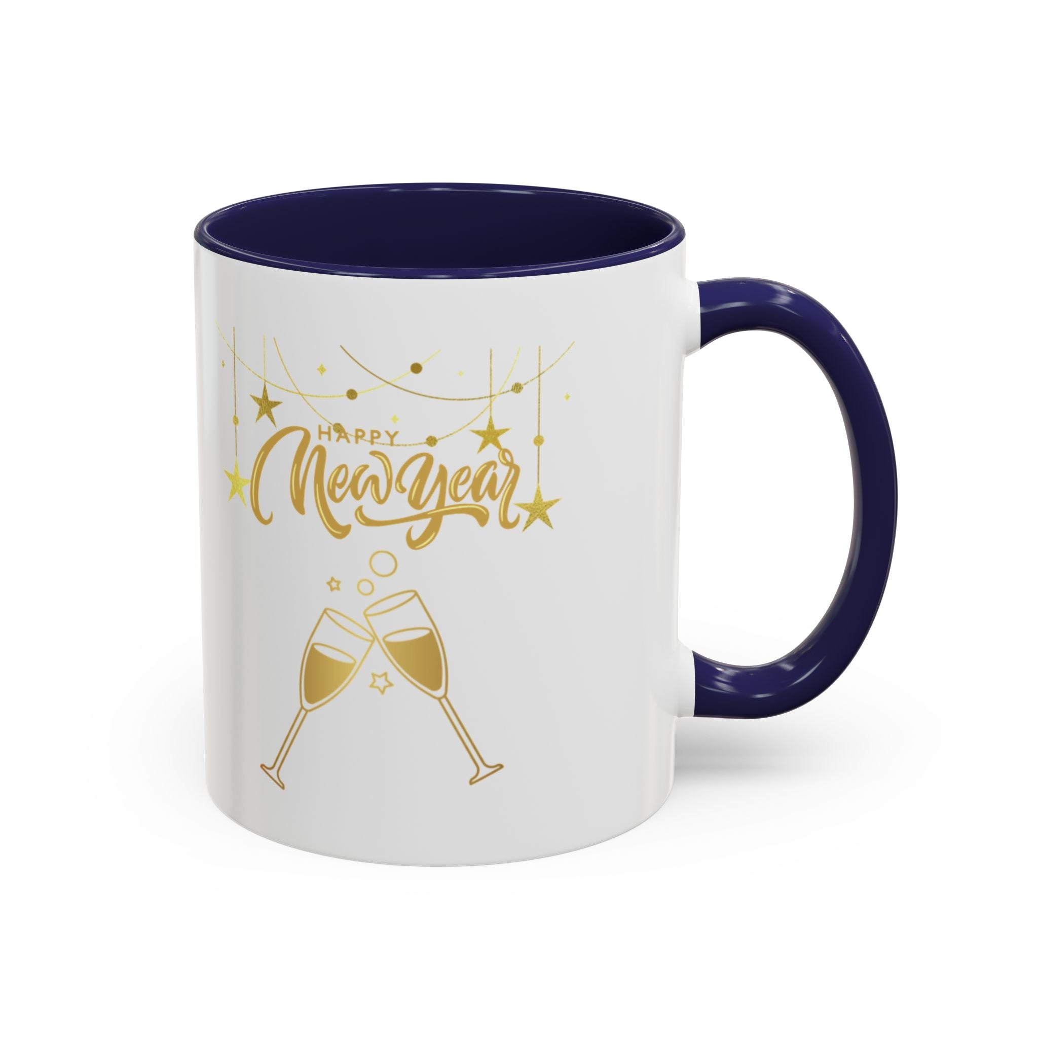 Happy New Year Accent Coffee Mug (11, 15oz)