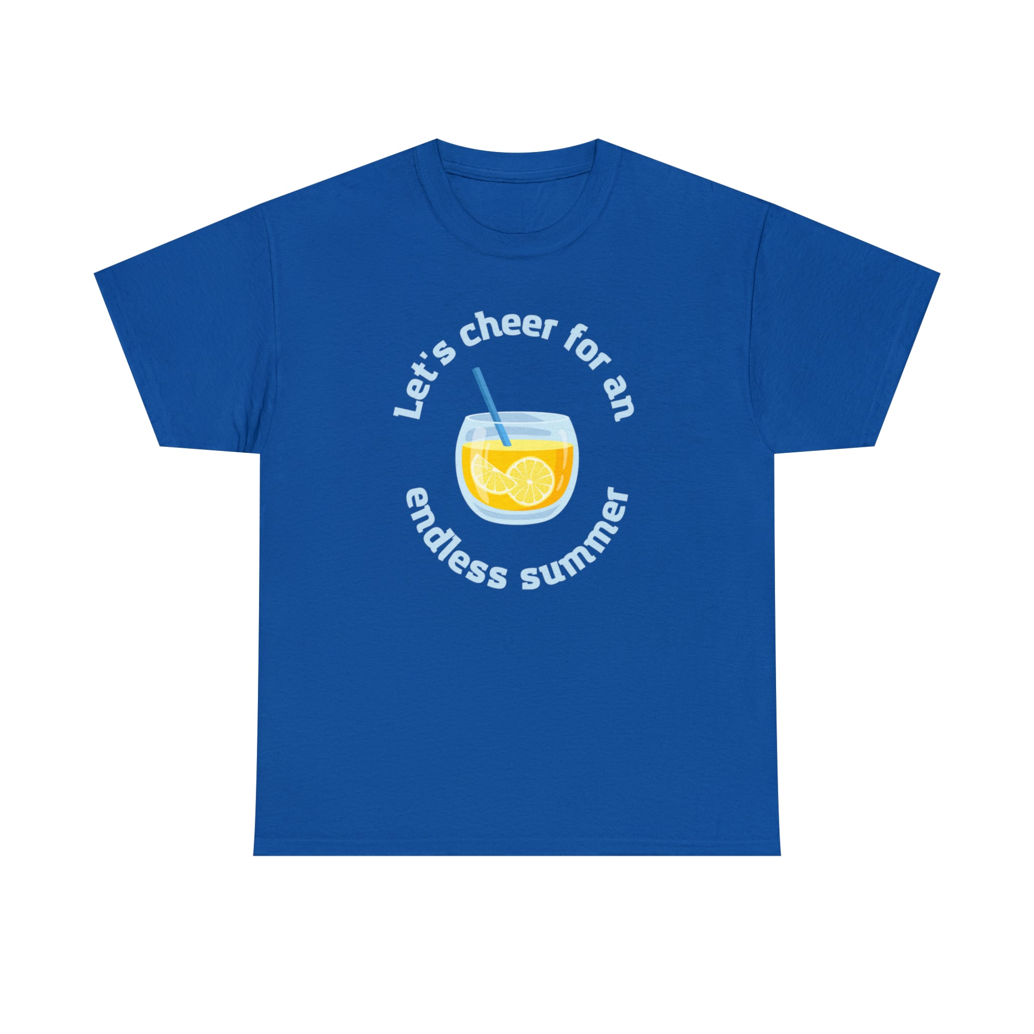 Let's Cheer For An Endless Summer Unisex Heavy Cotton Tee