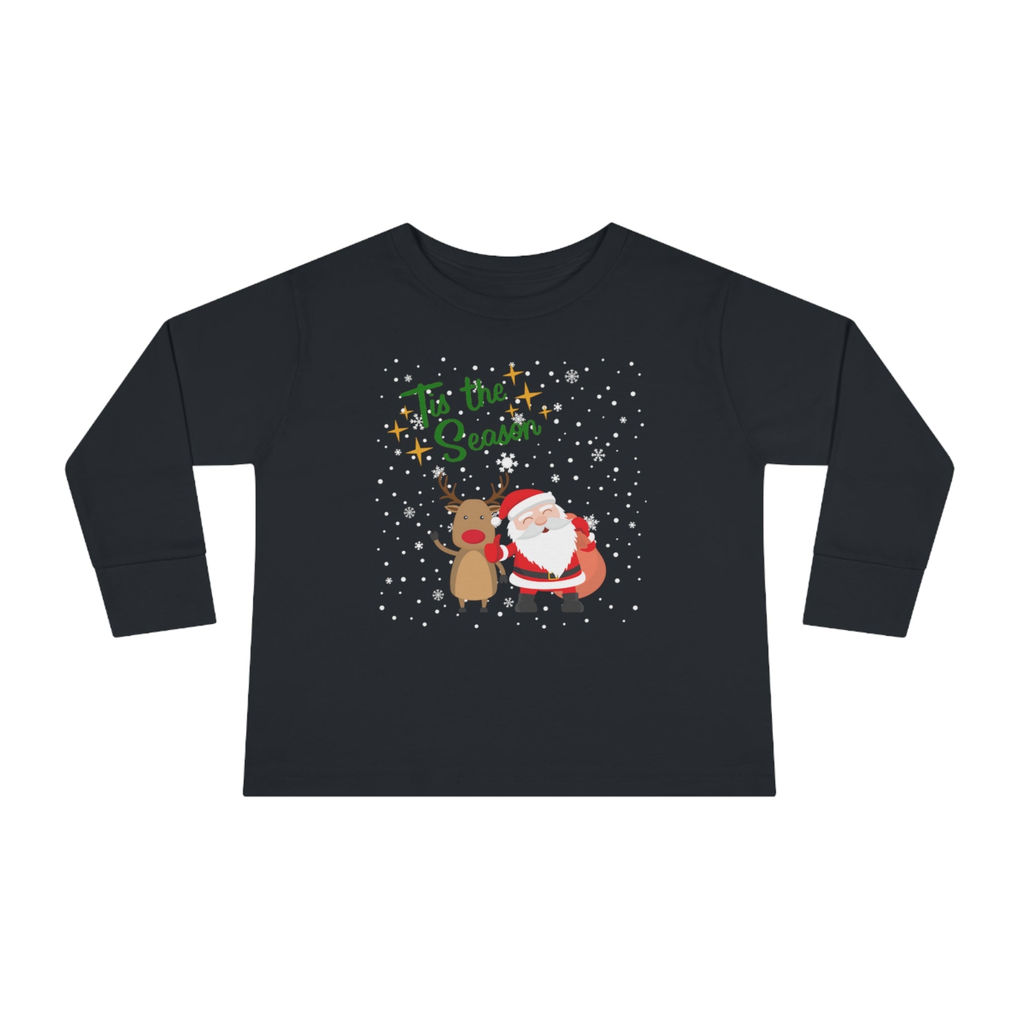 Tis The Season Toddler Long Sleeve Tee