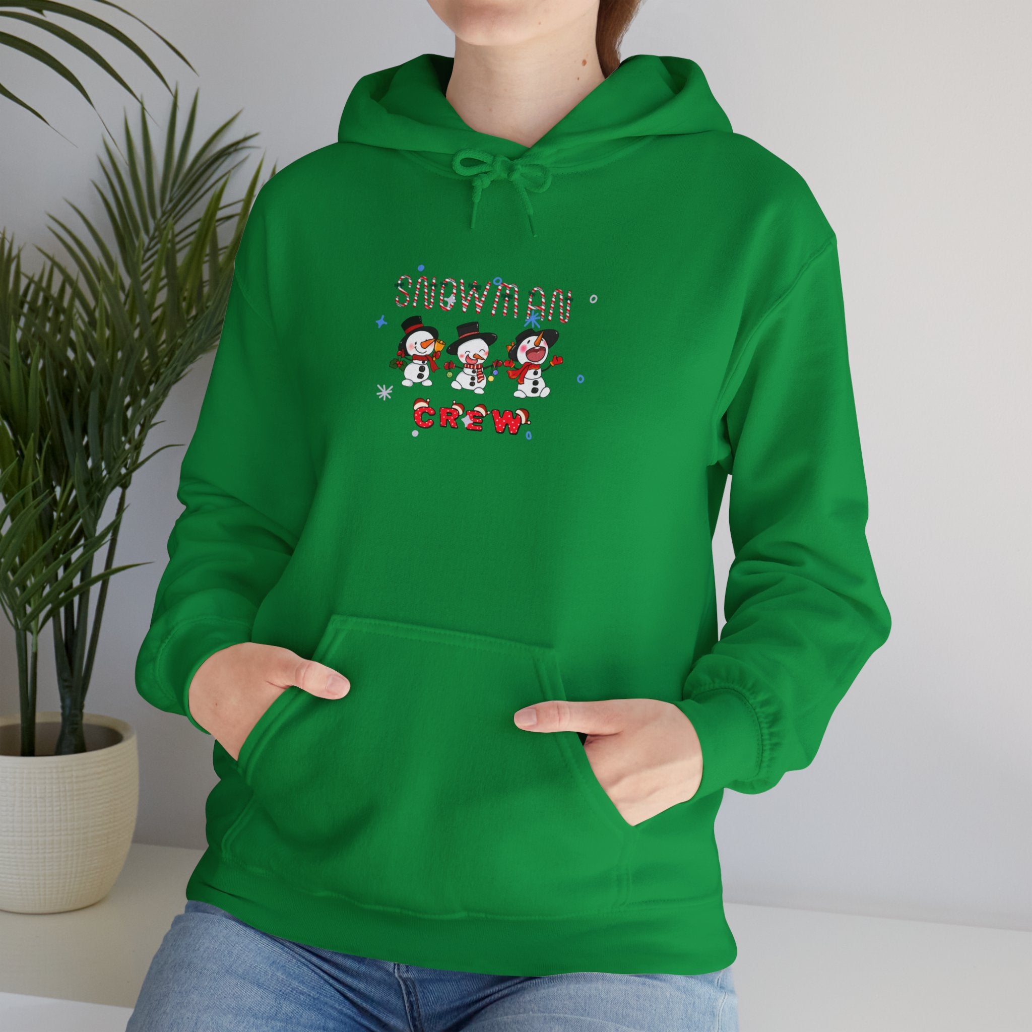 Snowman Crew Unisex Heavy Blend™ Hooded Sweatshirt