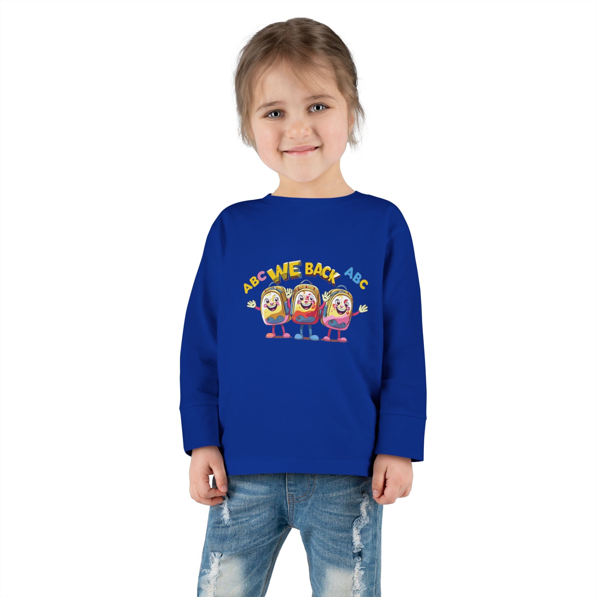 We Back Toddler Long Sleeve Tee