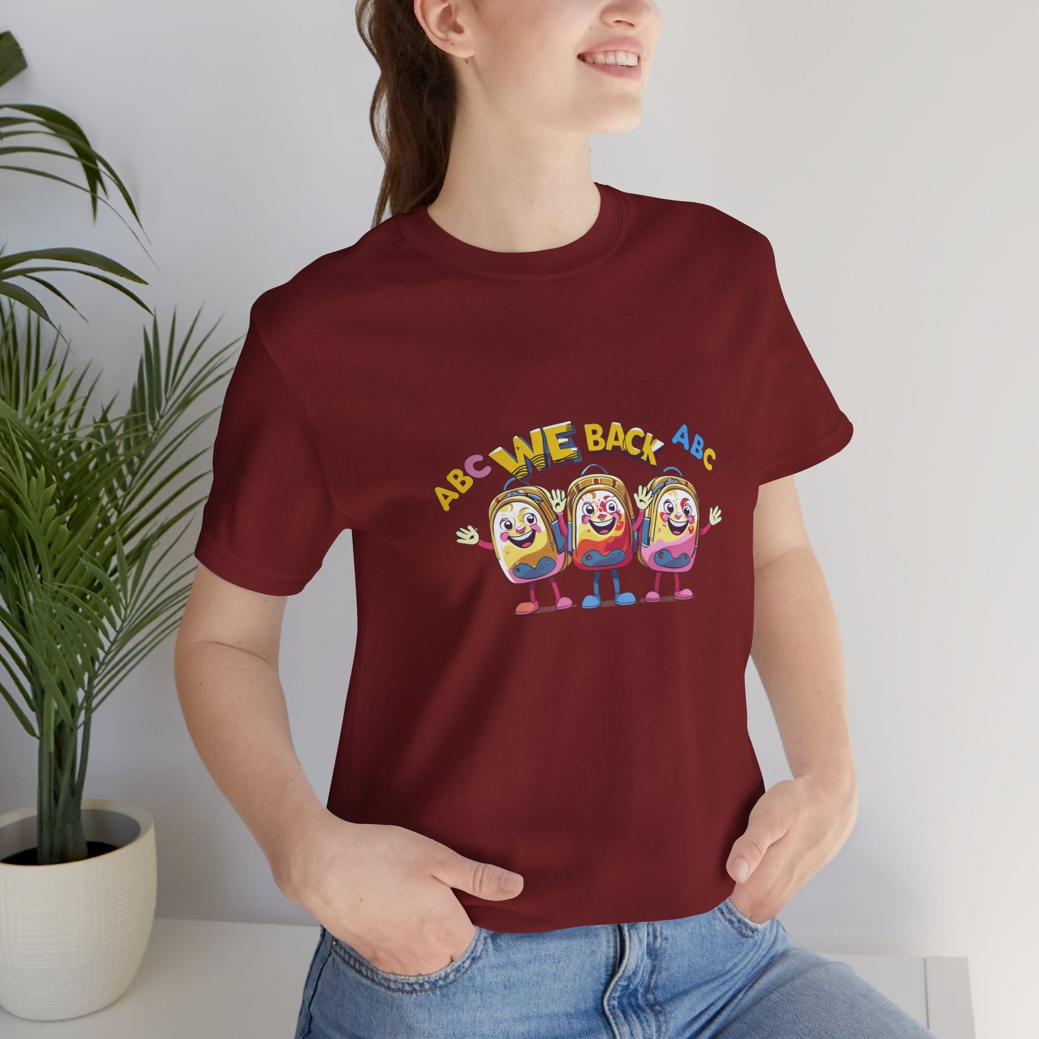 We Back Unisex Jersey Short Sleeve Tee