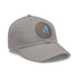 Dad's Pride Hat with Leather Patch (Round)
