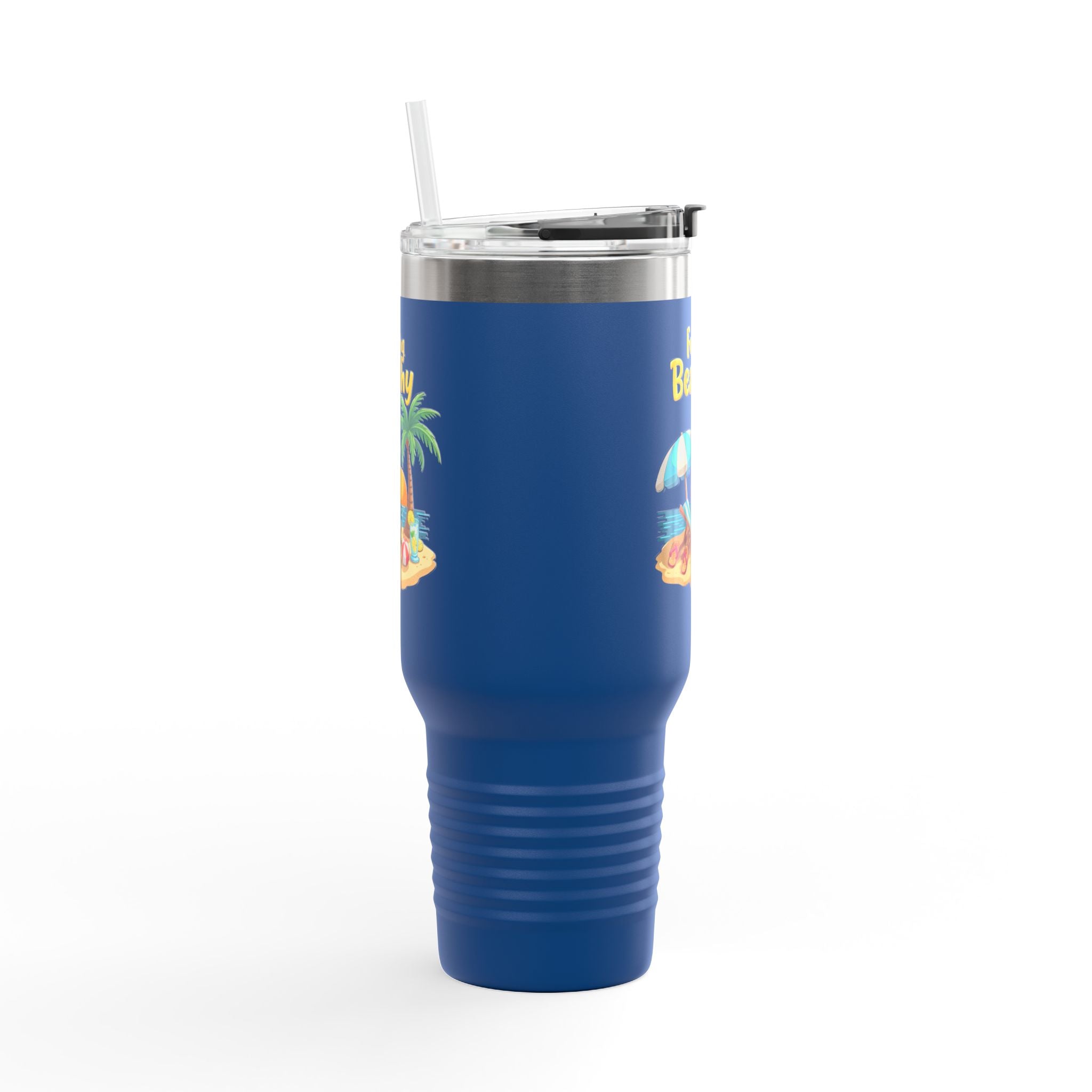 Feeling Beachy Insulated Travel Mug, 40oz