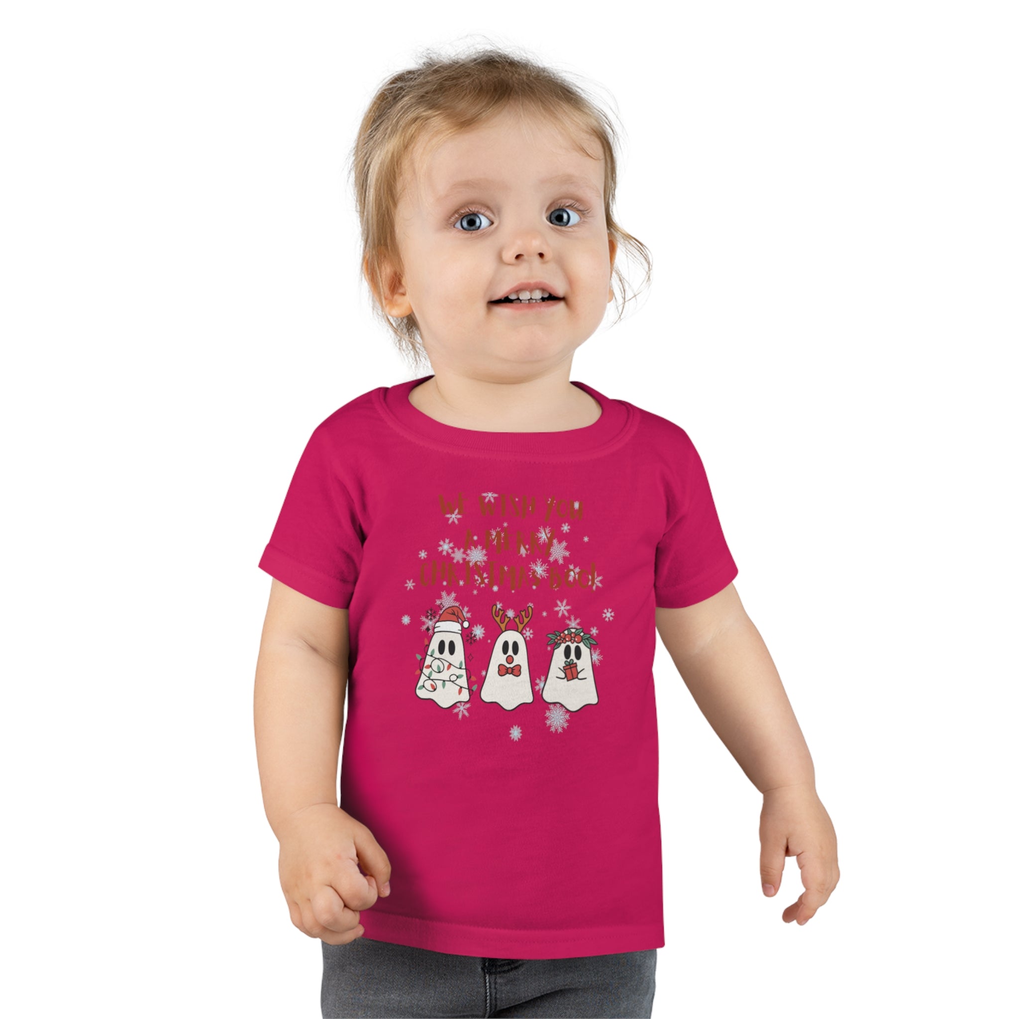 We Wish You A Merry Christmas Boo Toddler T-shirt