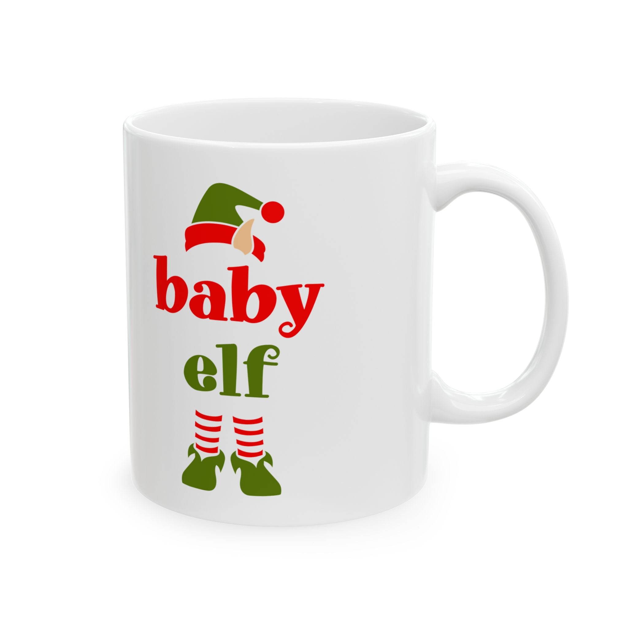 Baby Elf Ceramic Mug, (11oz, 15oz)