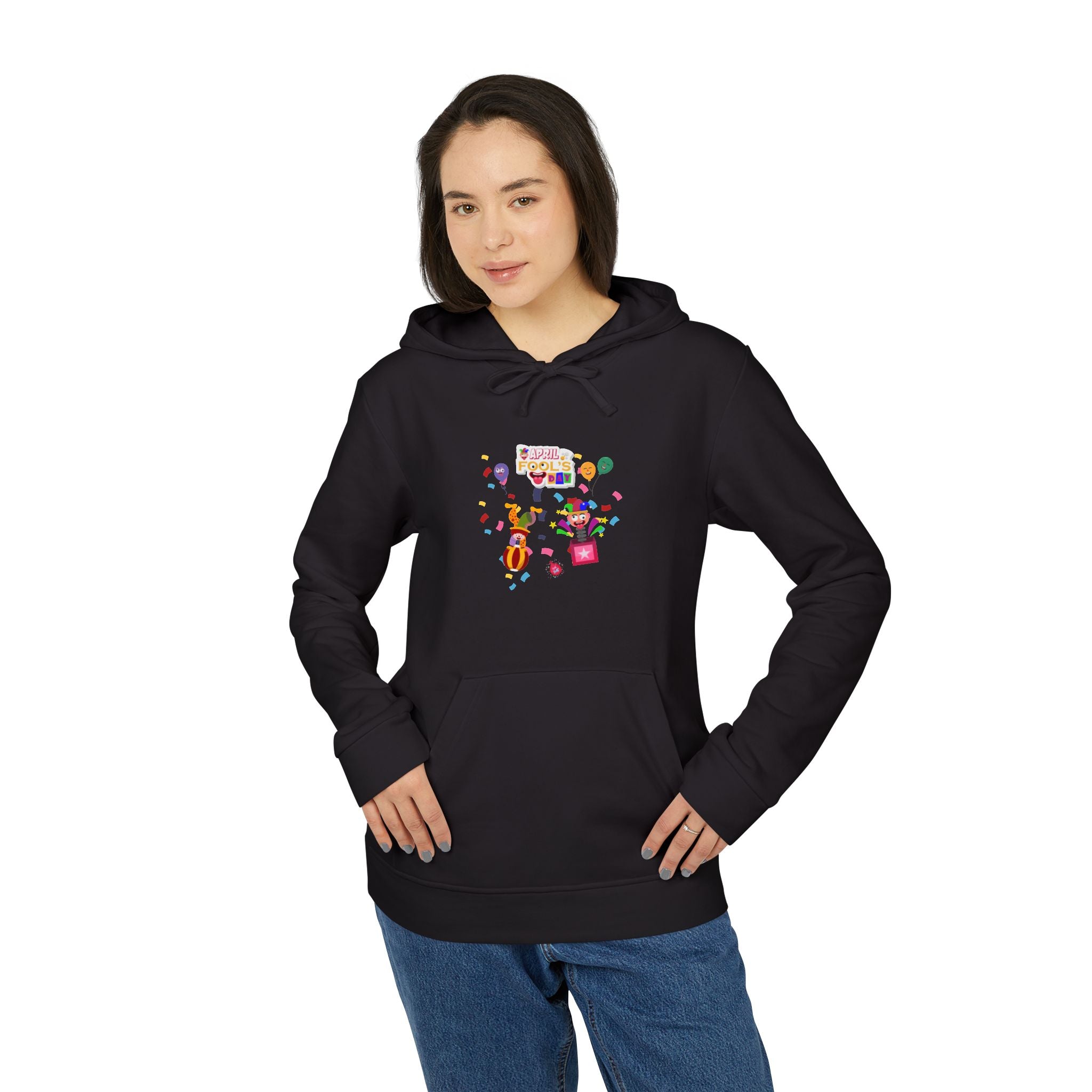 All April Fool's Day Adidas Unisex Fleece Hoodie