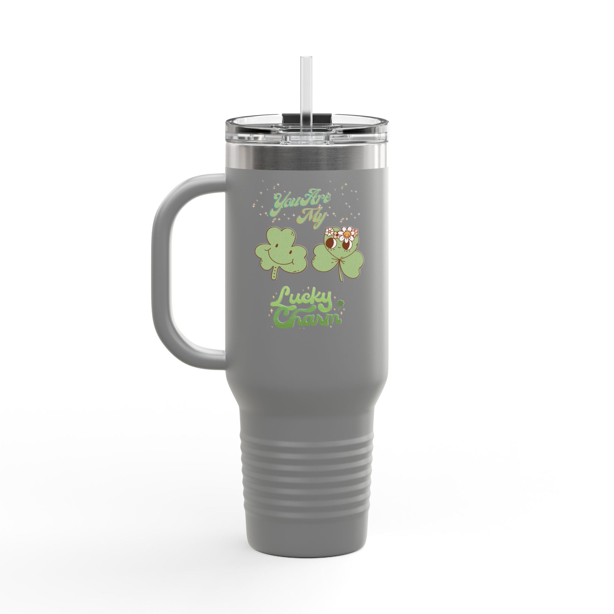 You’re My Lucky Charm Insulated Travel Mug - 40oz St. Patrick's Day Drinkware