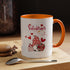 Gnome Valentine's Day Accent Coffee Mug (11, 15oz)