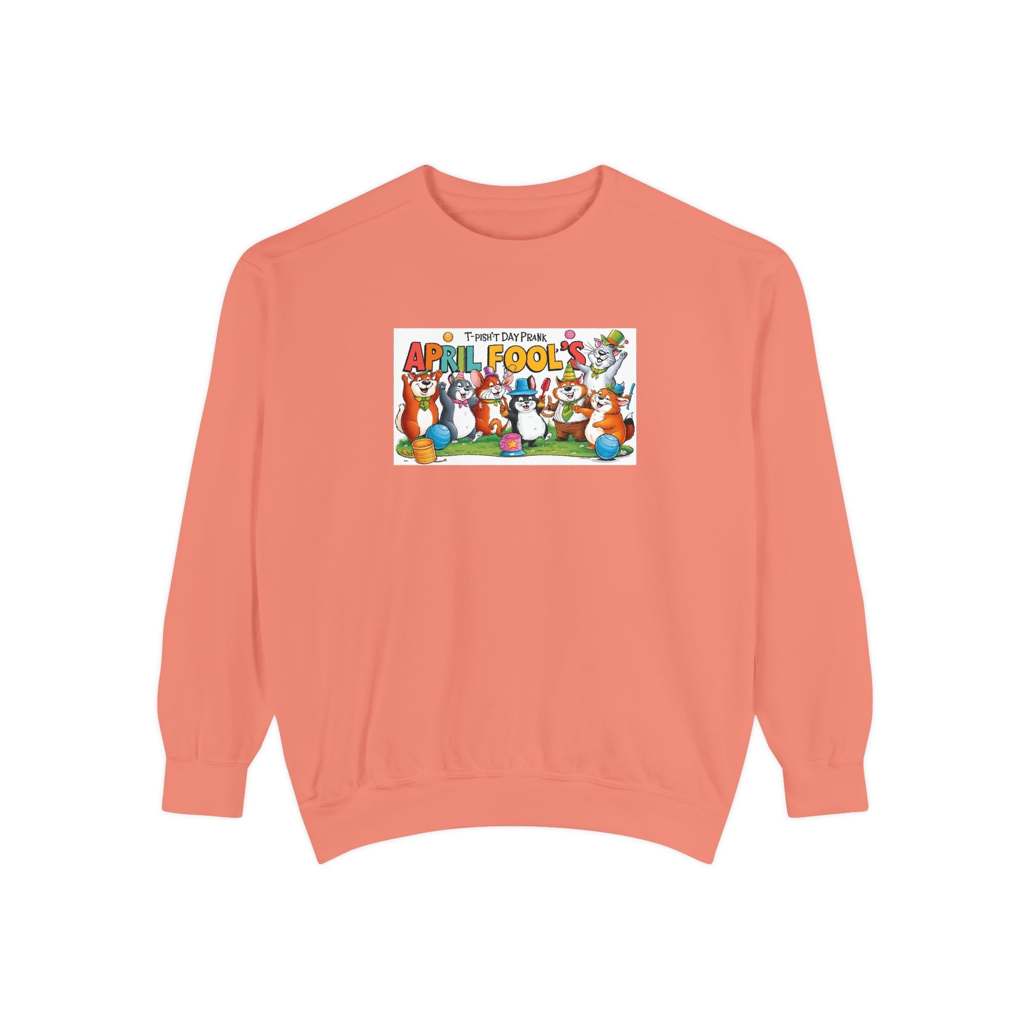 T-Pish'-T Day Prank Cartoon Sweatshirt
