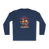 Happy 4th of July Teddy Bear Couple  Unisex Lightweight Long Sleeve Tee