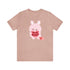 V-Day BunnyUnisex Jersey Short Sleeve Tee