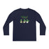 St Patty's Day Gnome Youth Long Sleeve Competitor Tee