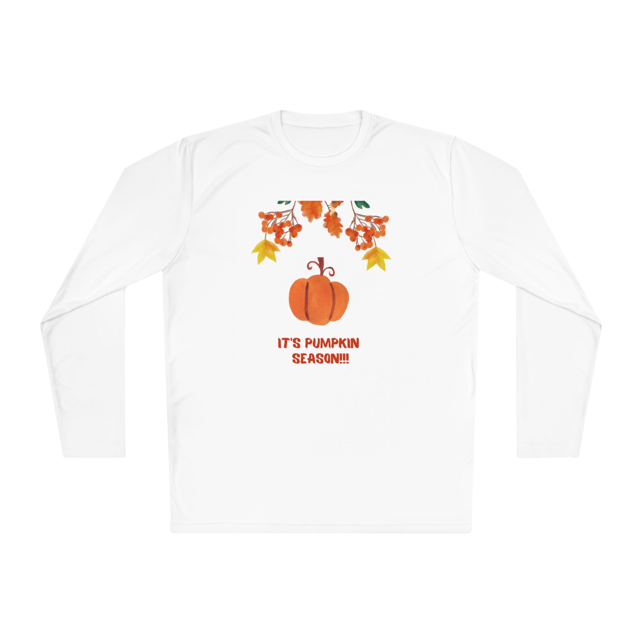 Pumpkin Season Unisex Lightweight Long Sleeve Tee