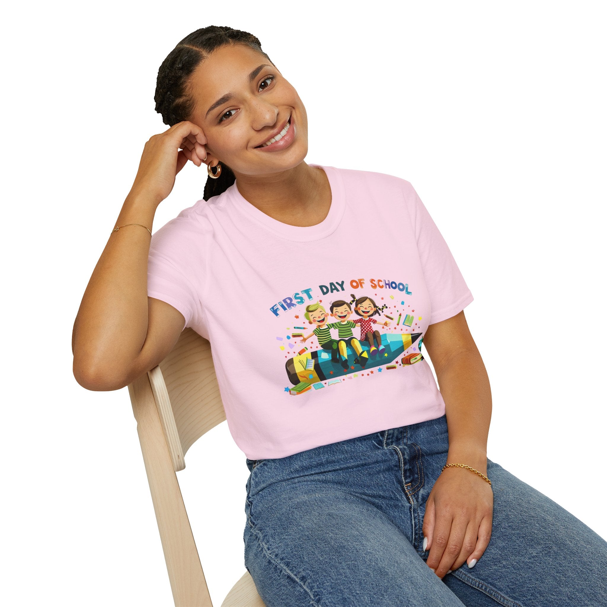 First Day of School Unisex Softstyle T-Shirt