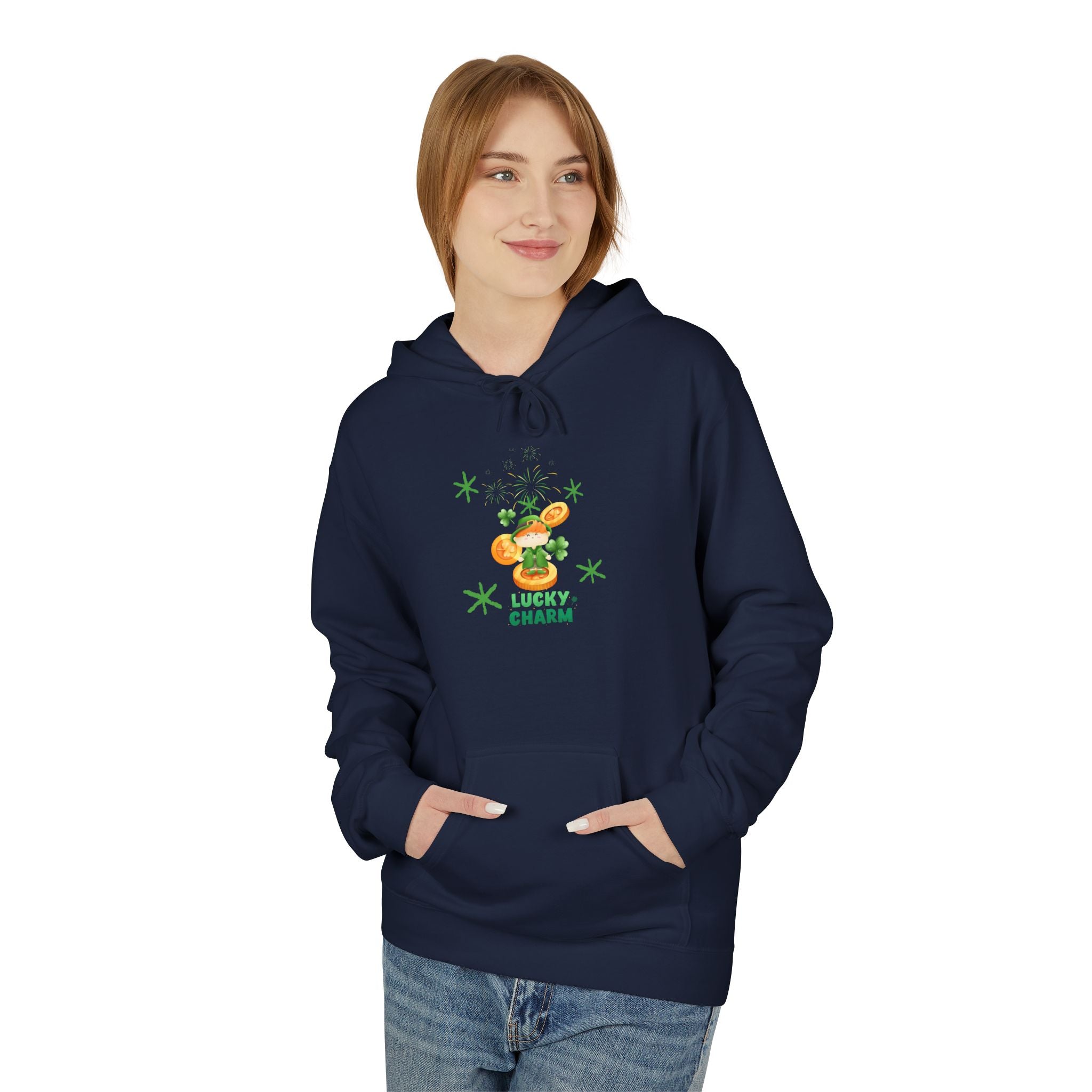 Lucky Charm Unisex Fleece Hoodie