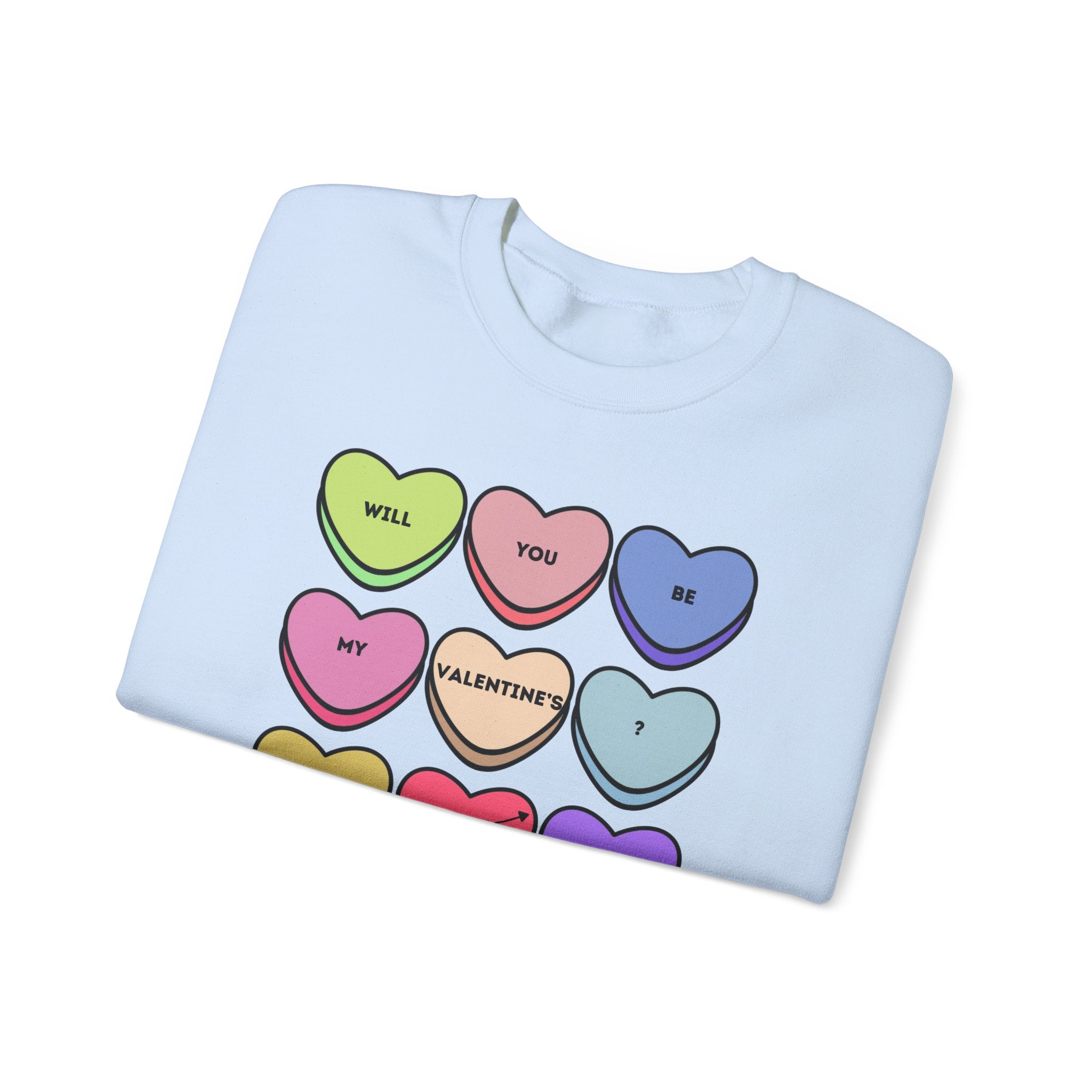 Will You Be My Valentine? Unisex Heavy Blend™ Crewneck Sweatshirt