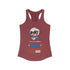 USA Independence Day Women's Ideal Racerback Tank