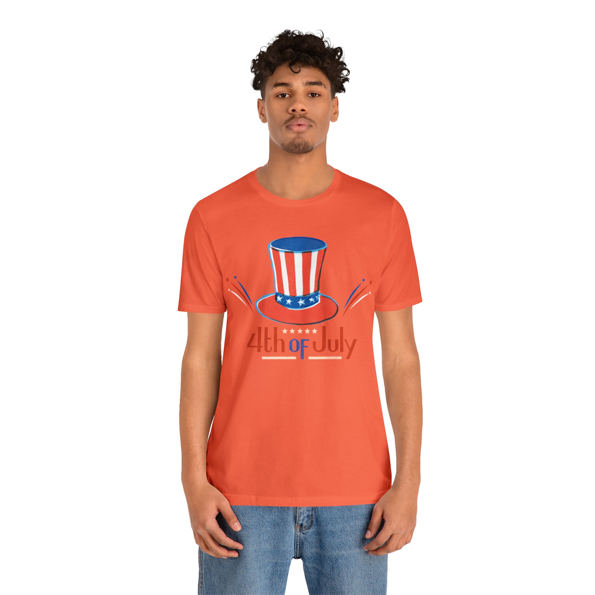 4th Of July Unisex Jersey Short Sleeve Tee