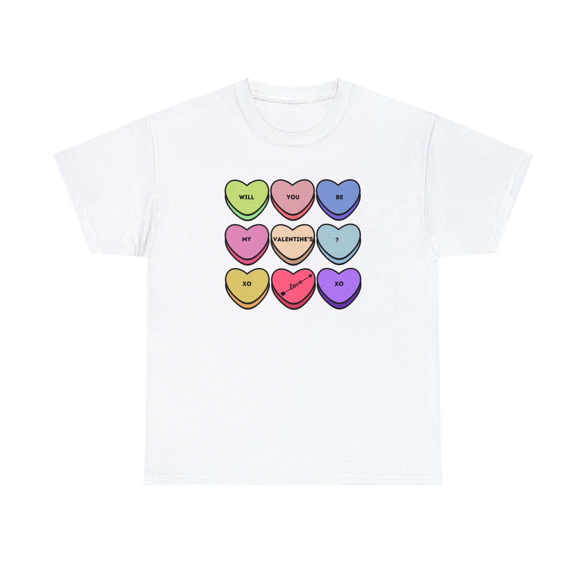 Will You Be My Valentine? Unisex Heavy Cotton Tee