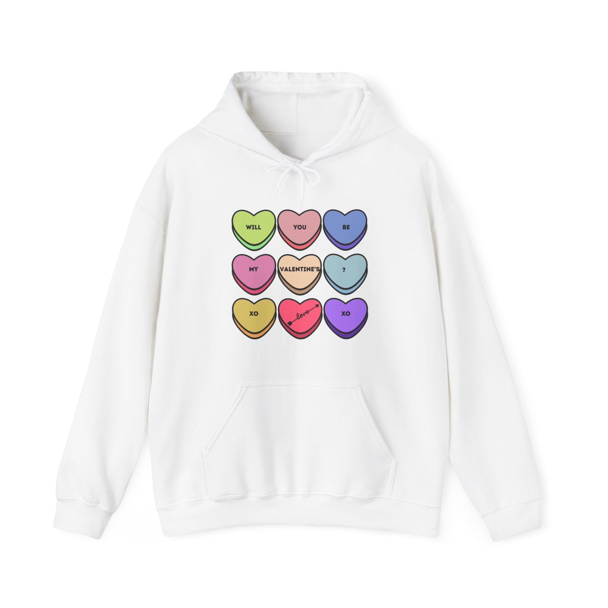 Will You Be My Valentine? Unisex Heavy Blend™ Hooded Sweatshirt