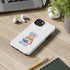 Happy Father's Day Big Cat Tough Phone Cases