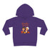 Happy Thanksgiving Toddler Pullover Fleece Hoodie