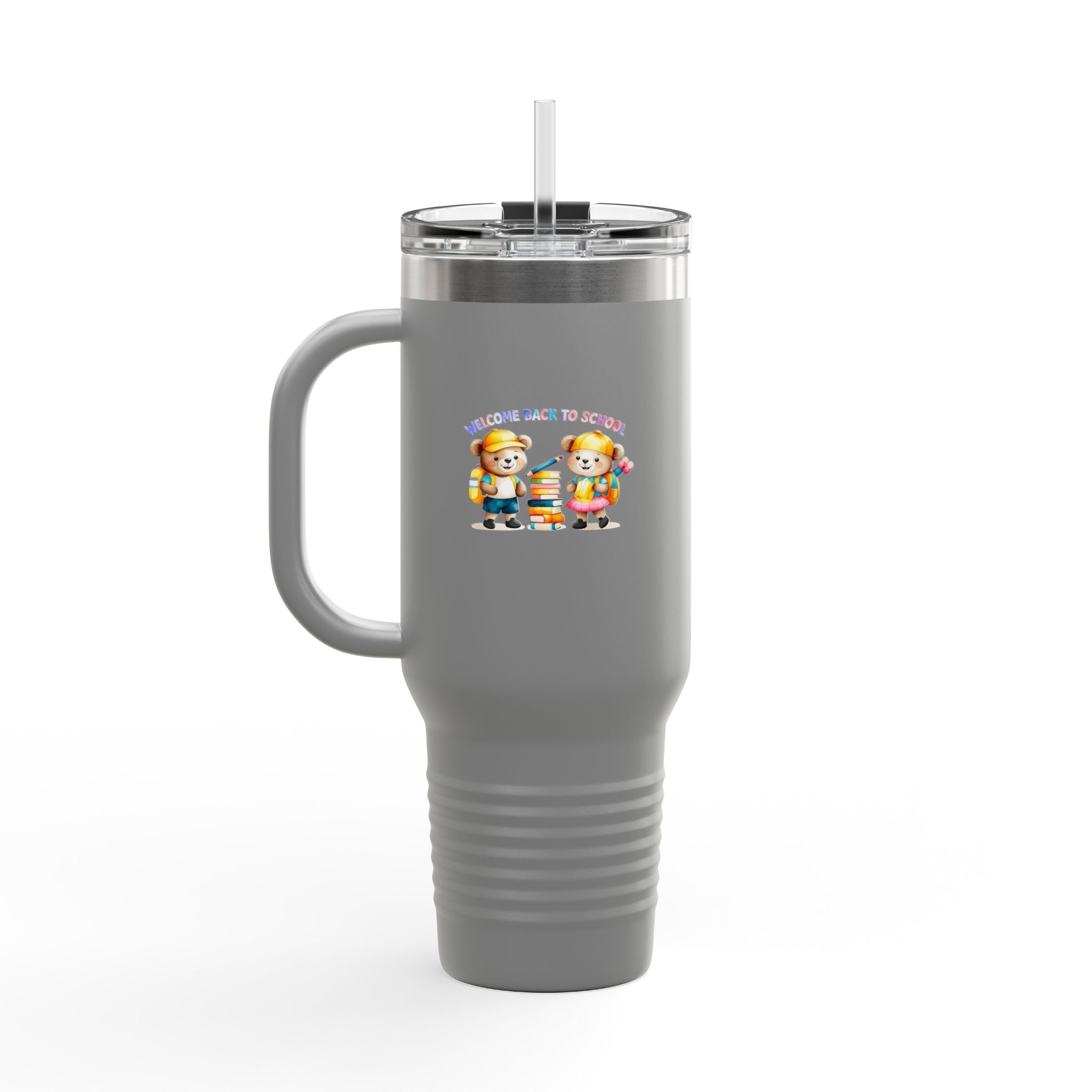 Welcome Back to School Insulated Travel Mug