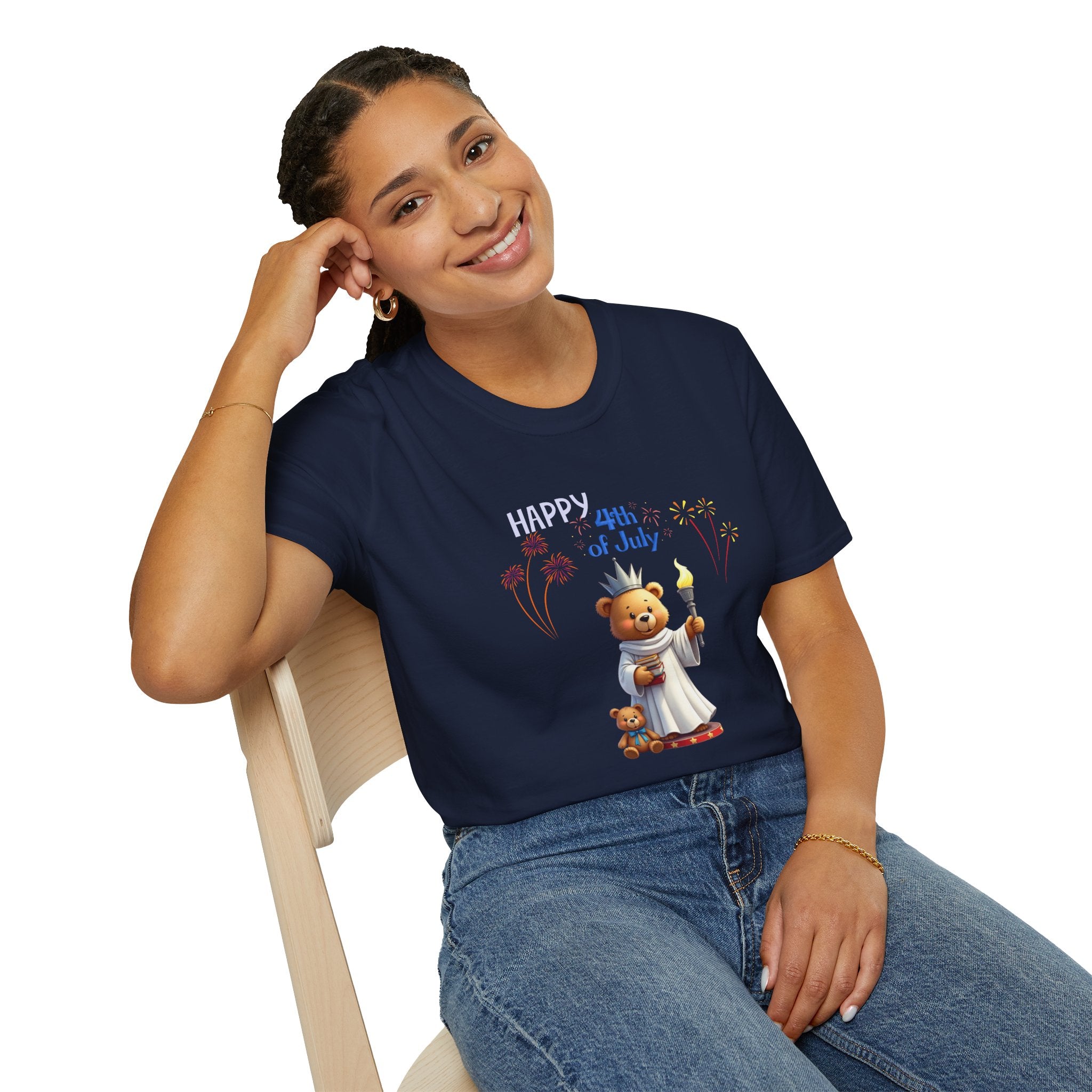 Lady Liberty Unisex Softstyle T-Shirt