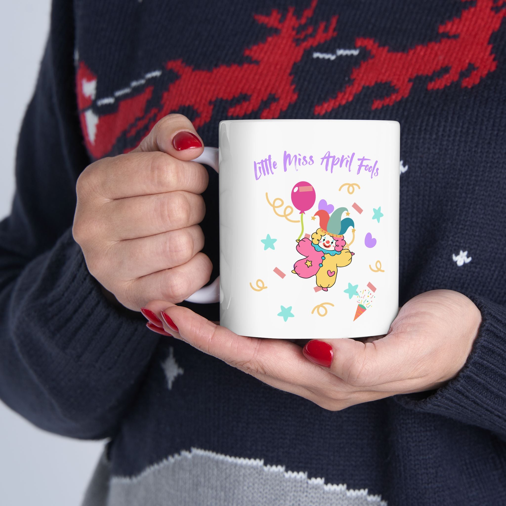 Miss Little April Fool's Day Mug