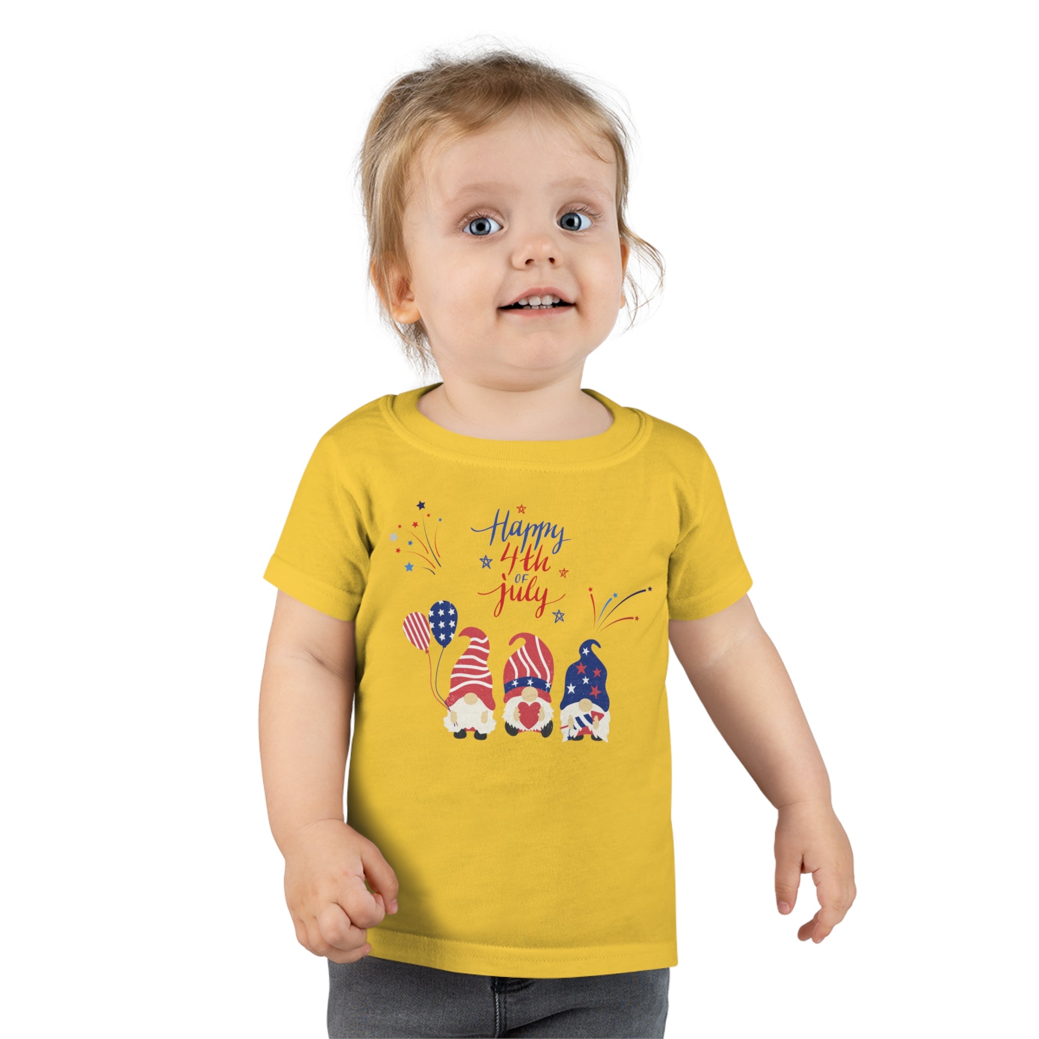 Happy 4th Of July Gnome Toddler T-shirt