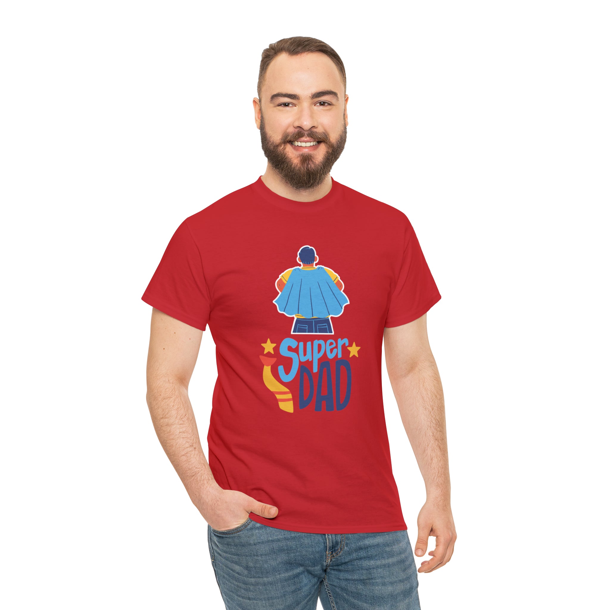 Super Dad Unisex Heavy Cotton Tee