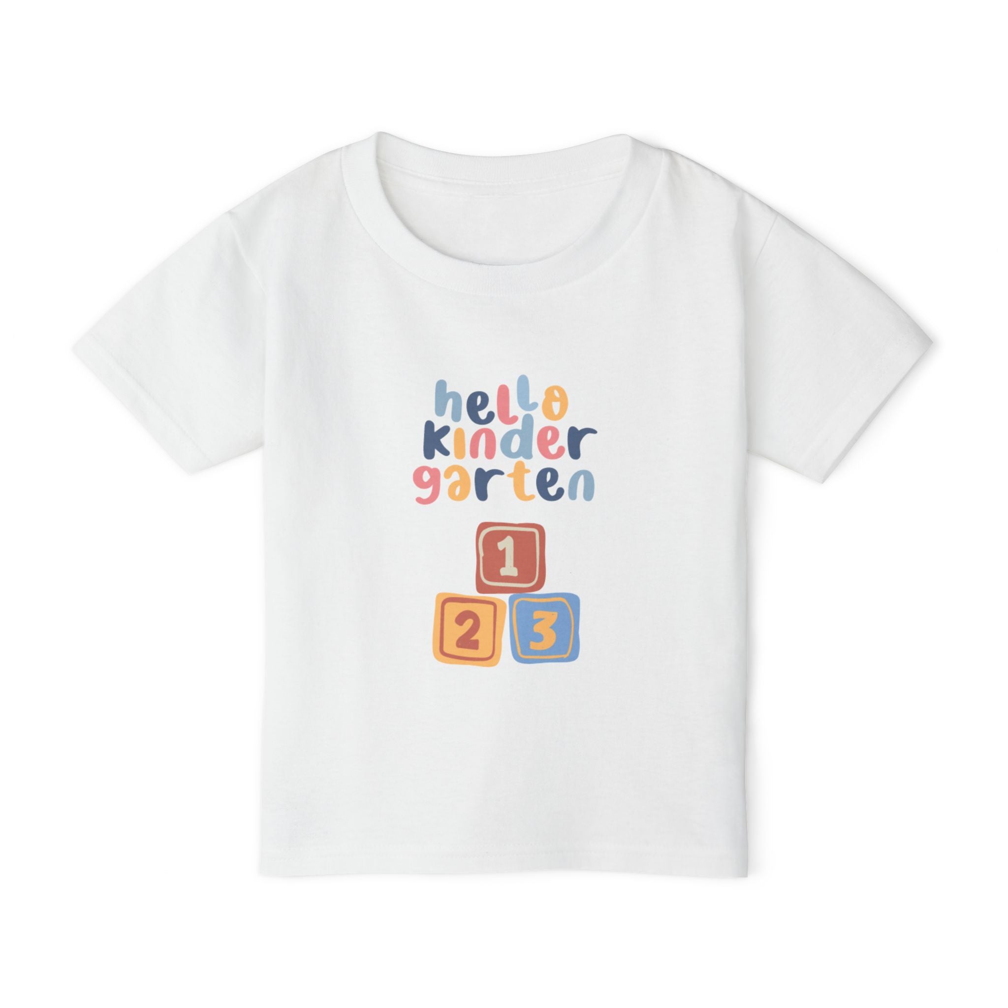 Hello Kindergarten Heavy Cotton™ Toddler T-shirt