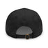 Father Dad  Daddy Pa Hat with Leather Patch (Round)