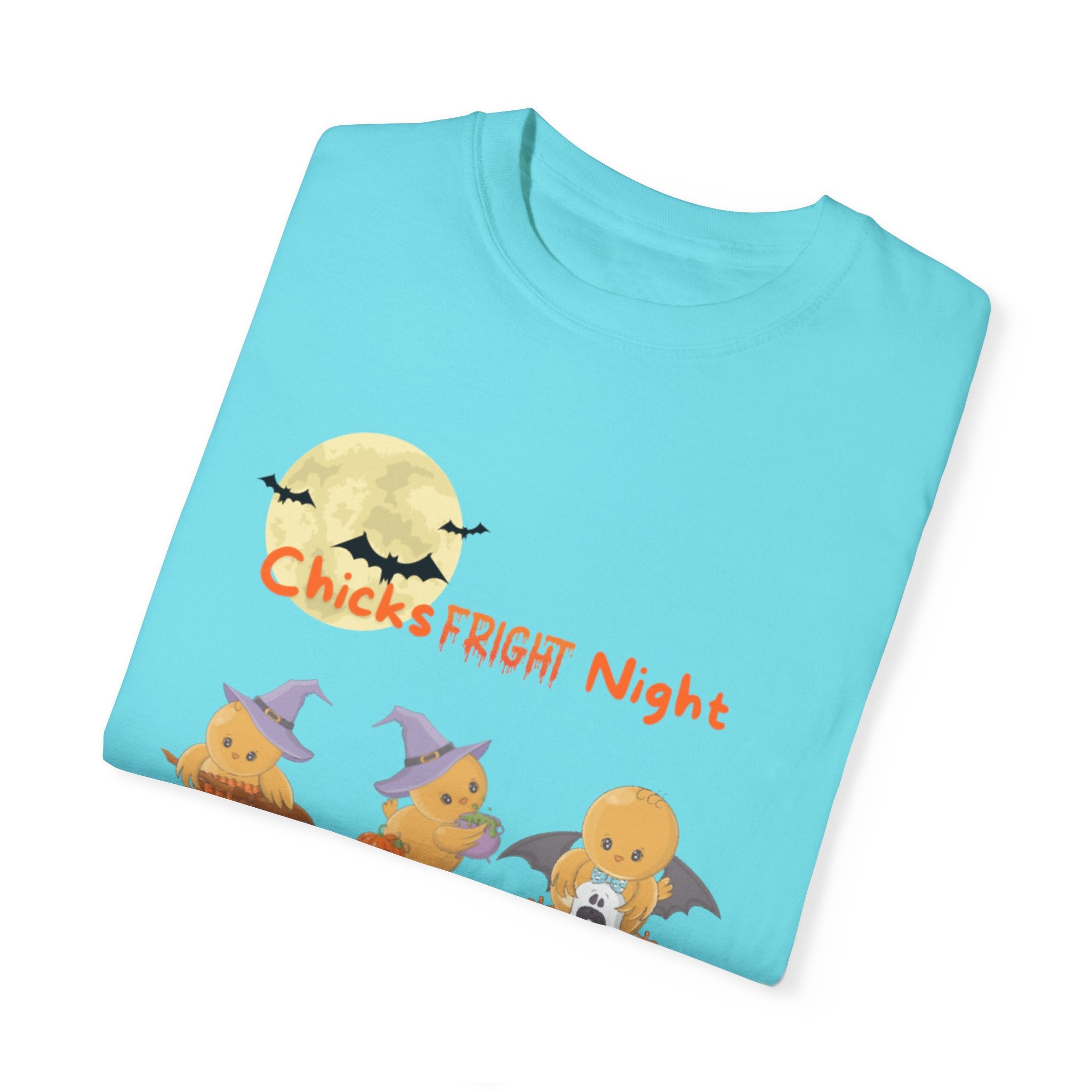 Chicks Fright Night Unisex Garment-Dyed T-shirt