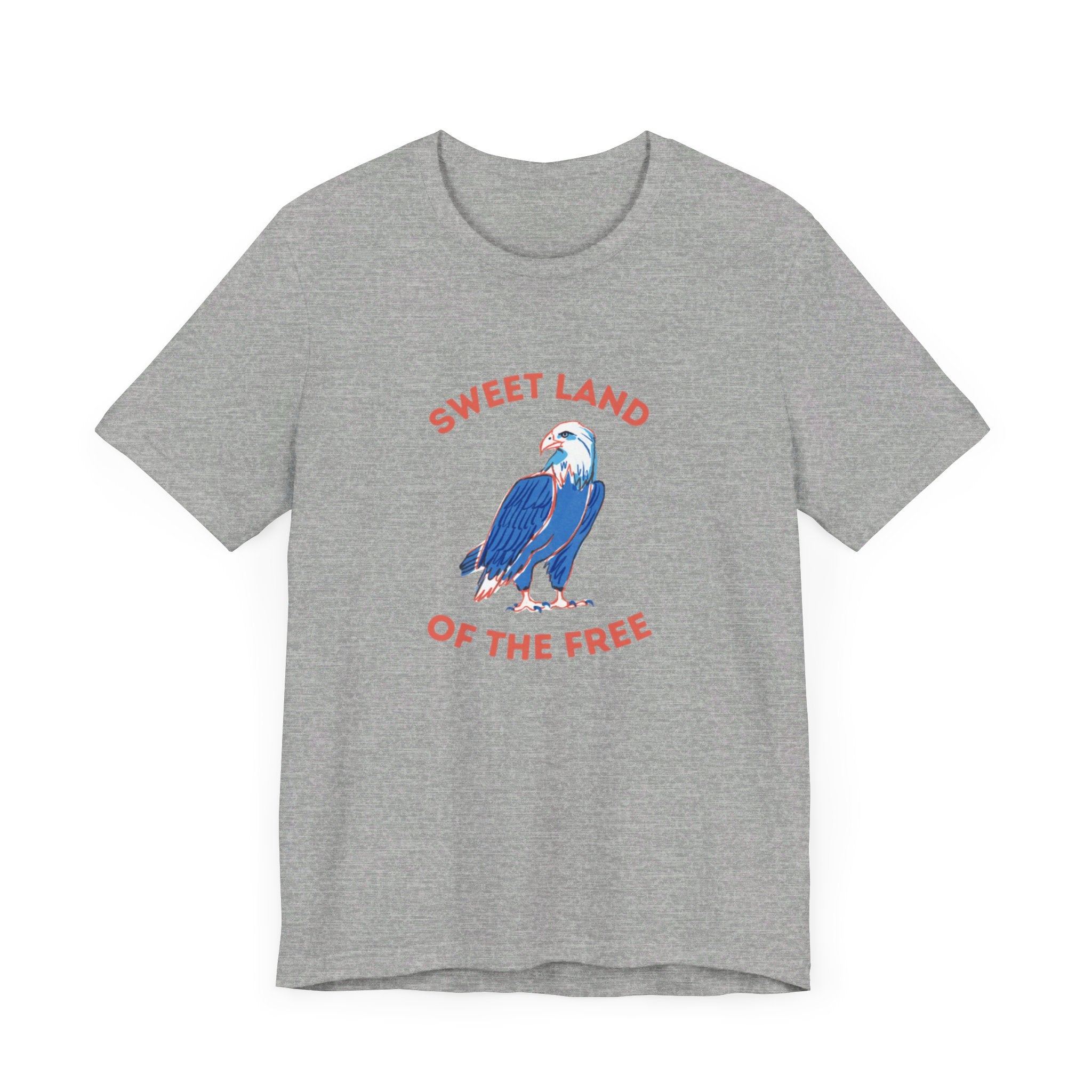 Sweet Land Of The Free Unisex Jersey Short Sleeve Tee