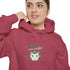 Kiss Me I'm Irish Cat Unisex Garment-Dyed Hoodie