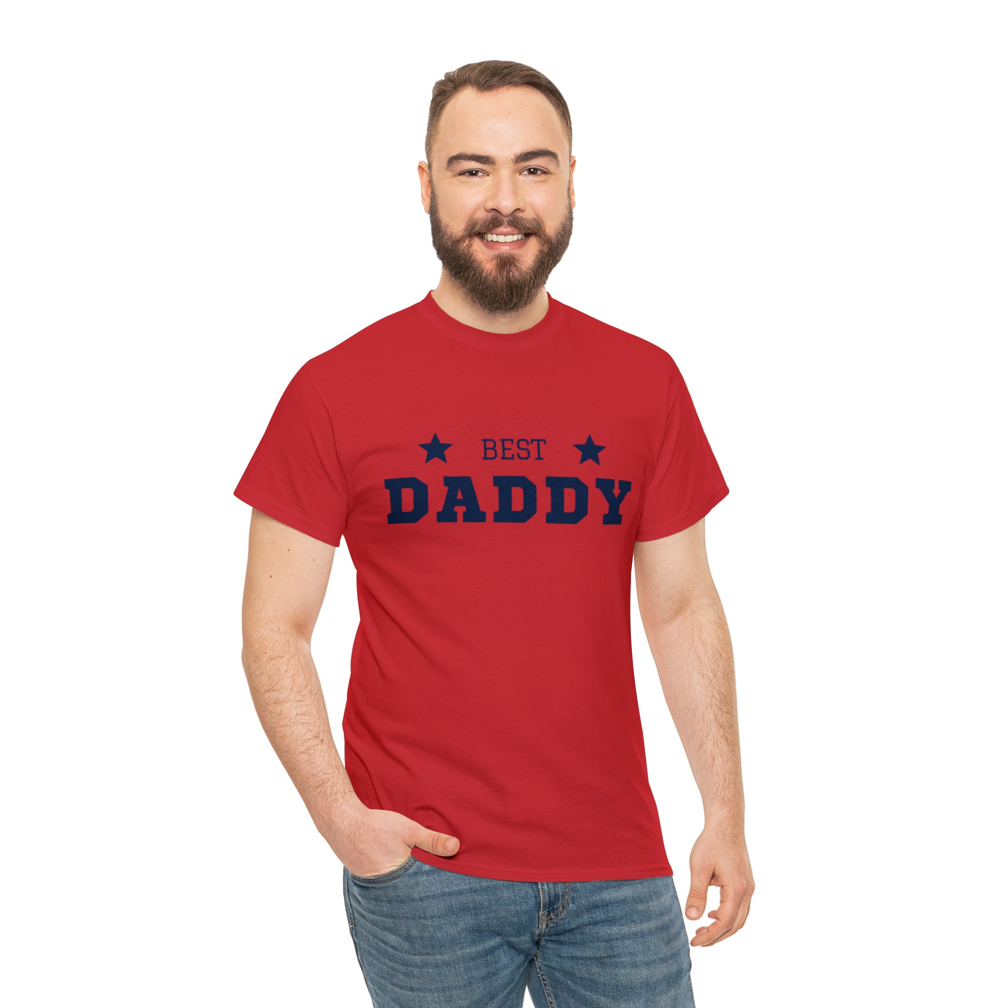 Happy Daddy's Day Unisex Heavy Cotton Tee