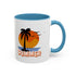 Summer Sunset Accent Coffee Mug (11, 15oz)