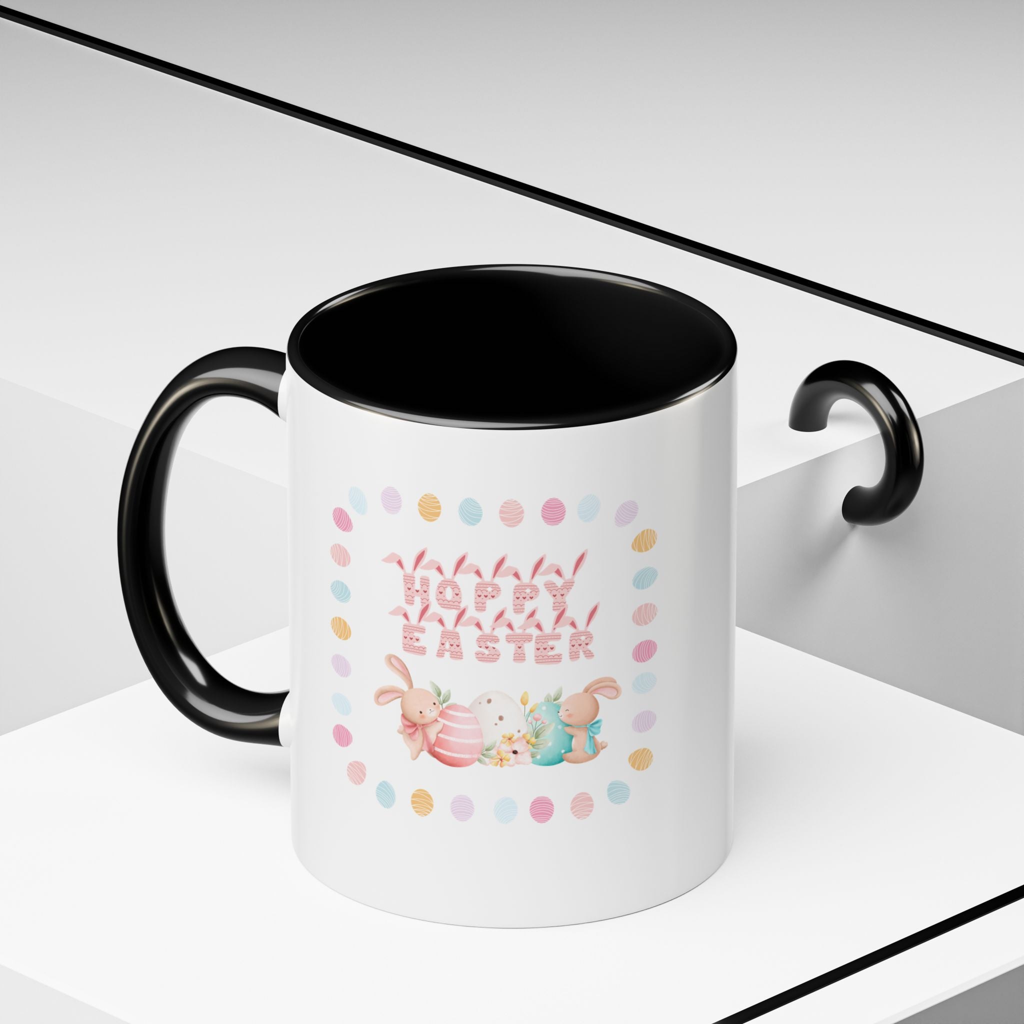 Hoppy Easter Accent Coffee Mug - 11oz & 15oz