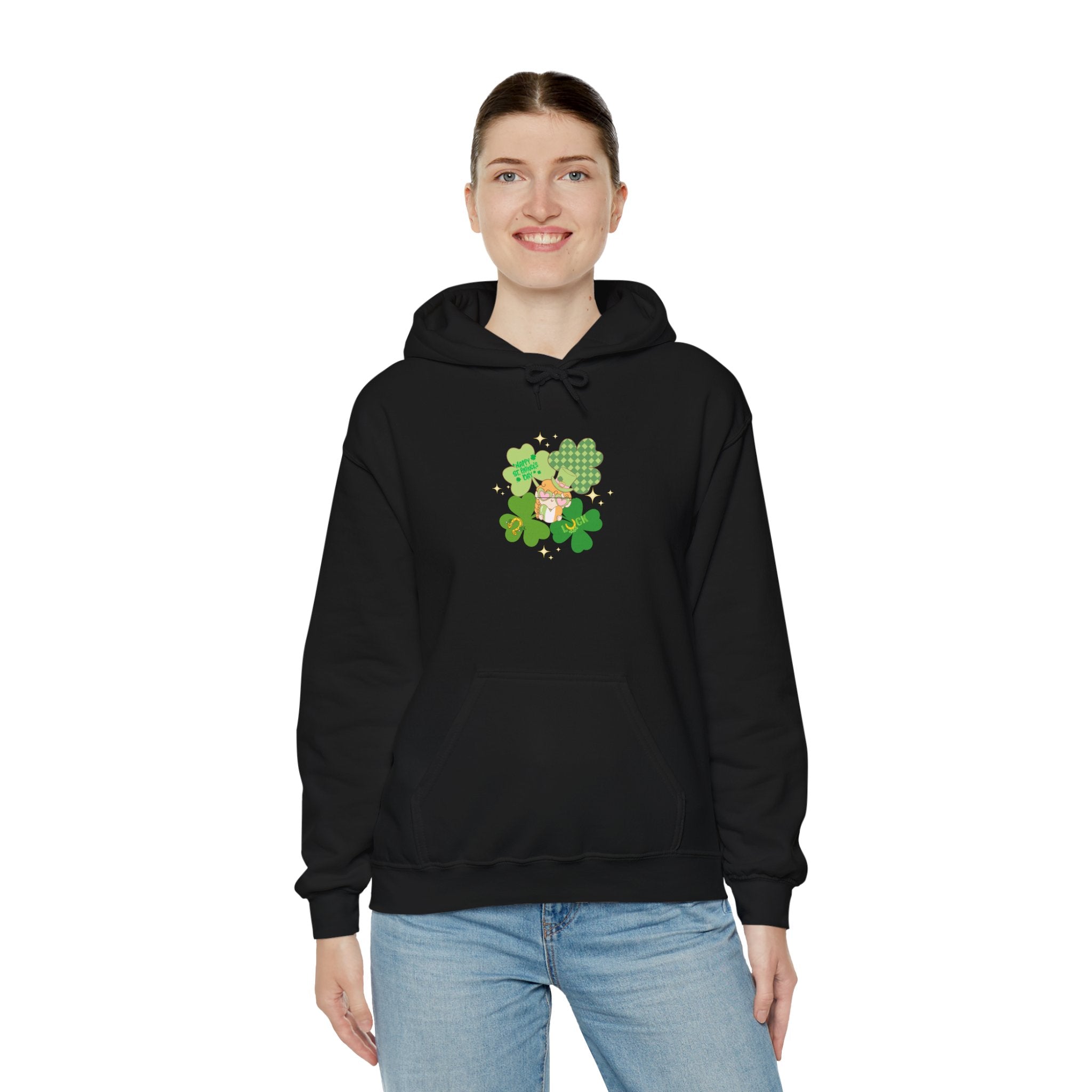 Retro St. Patty's Day Unisex Hooded Sweatshirt